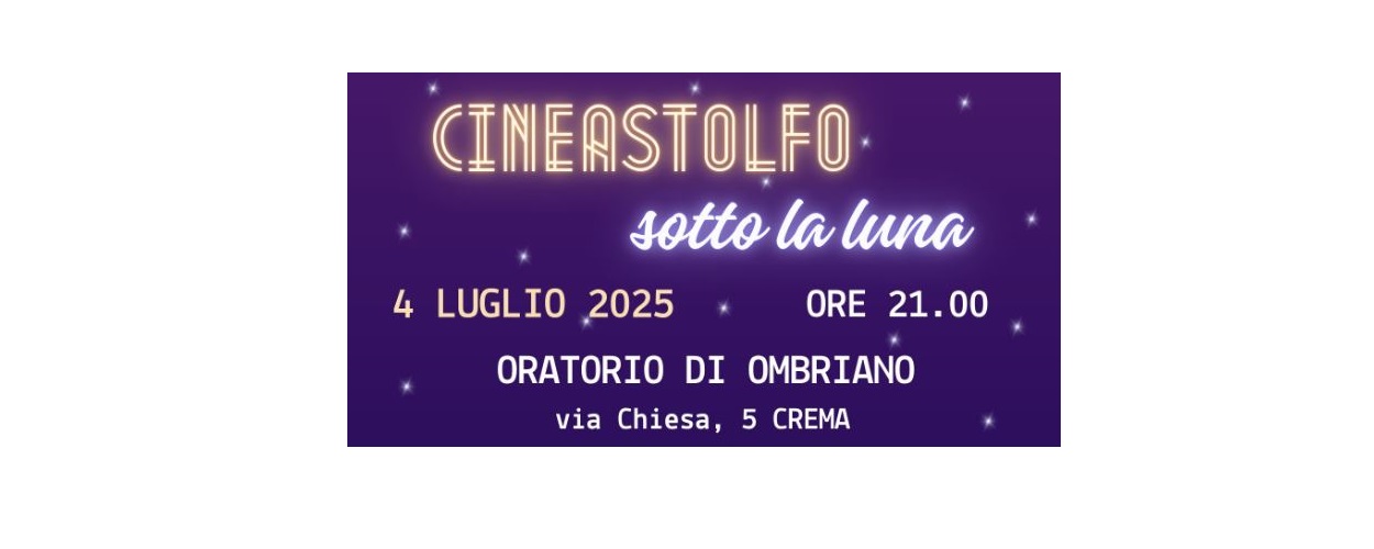 CINEASTOLFO sotto la luna CINEASTOLFO sotto la luna