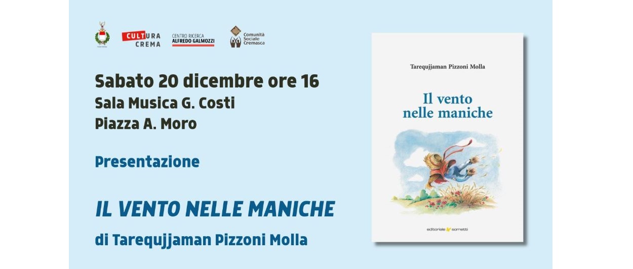 Presentazione libro "Il vento nelle maniche"