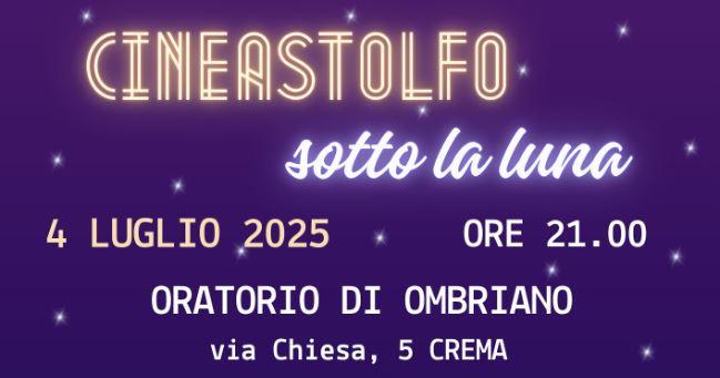    CINEASTOLFO sotto la luna